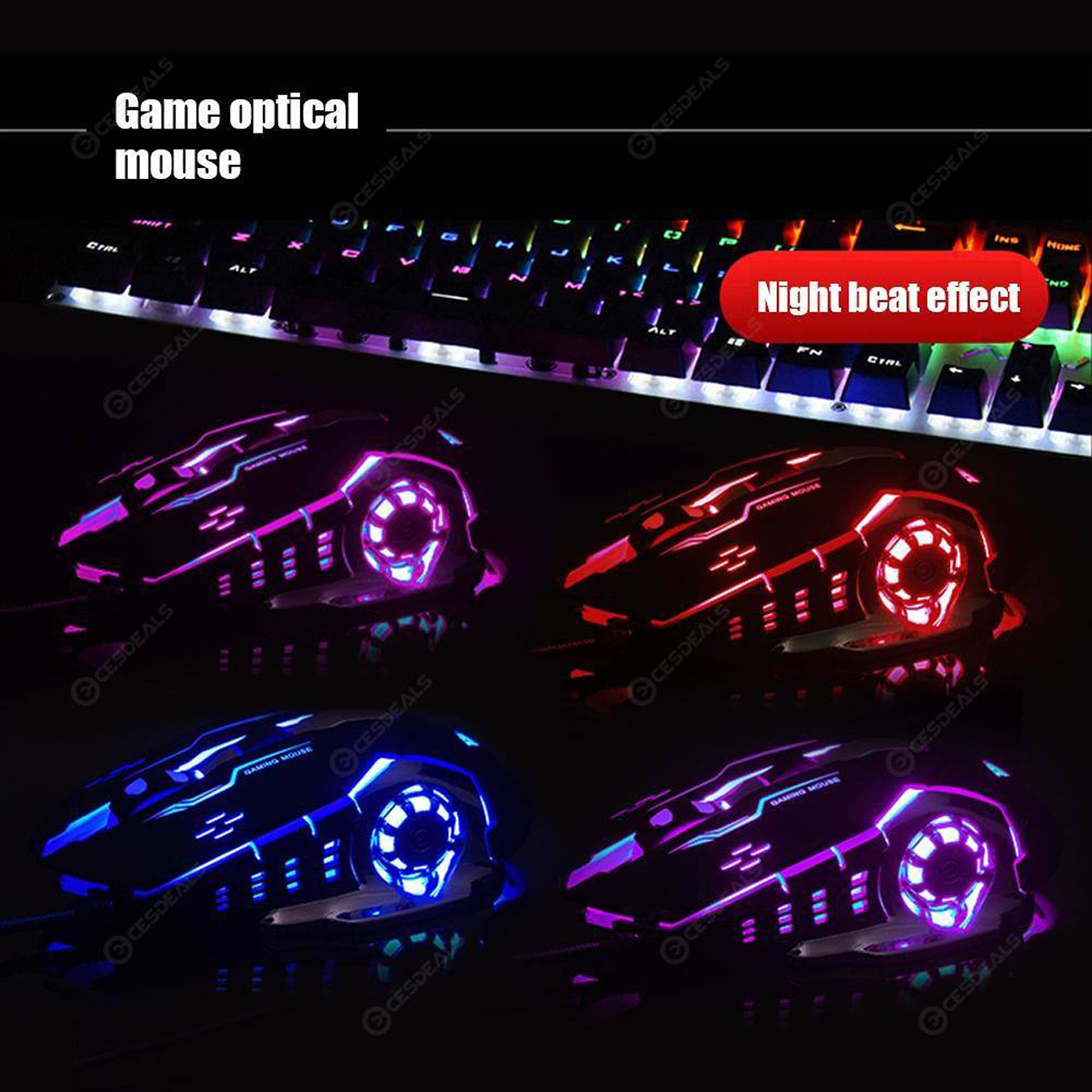 Aula USB Wired Gaming Mouse S20